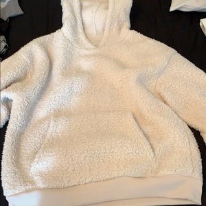 sherpa hoodie